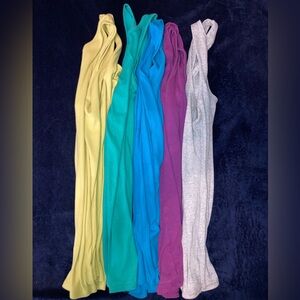 5 Ribbed Tank Tops